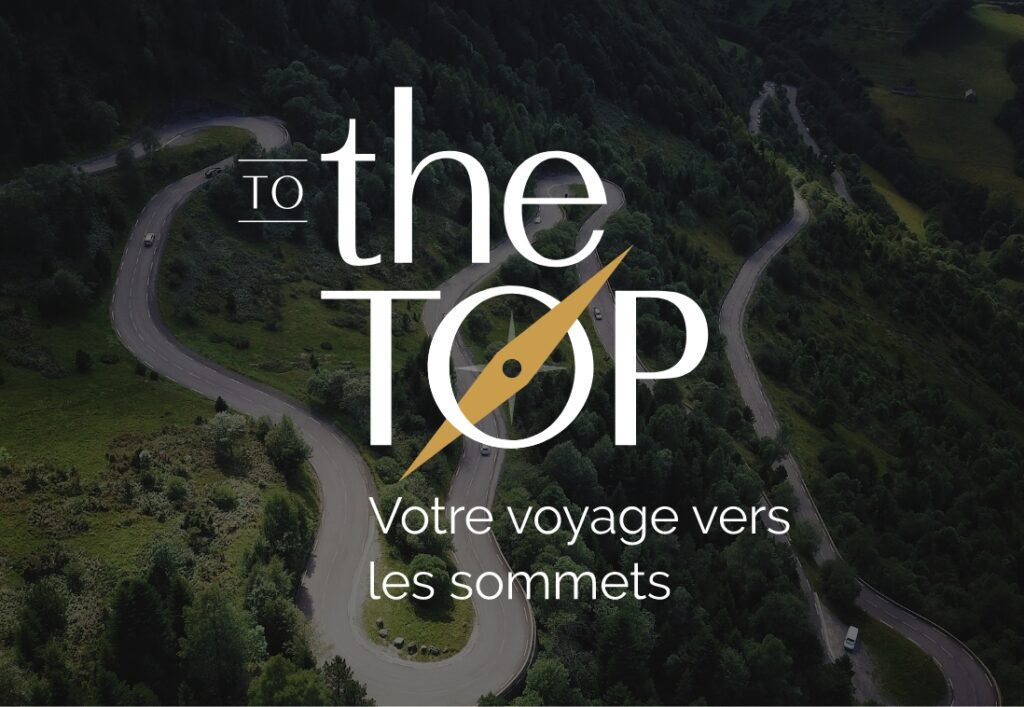 TO THE TOP Identité visuelle, site internet, papeterie